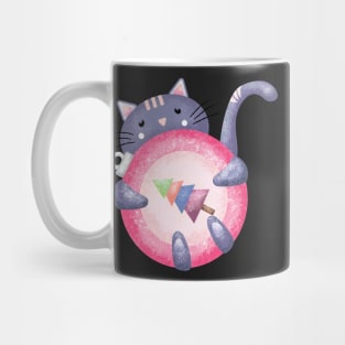 Cat meow christmas Mug